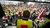 German airport security staff begin one-day strike