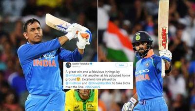 King is always a King: Former cricketers, fans laud Virat Kohli, MS Dhoni as India win second ODI against Australia