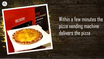 Train mein hungry kya? IRCTC launches pizza vending machine in Mumbai station