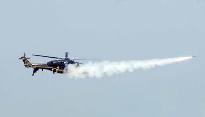 Developed by HAL, Light Combat Helicopter completes air-to-air missile firing test