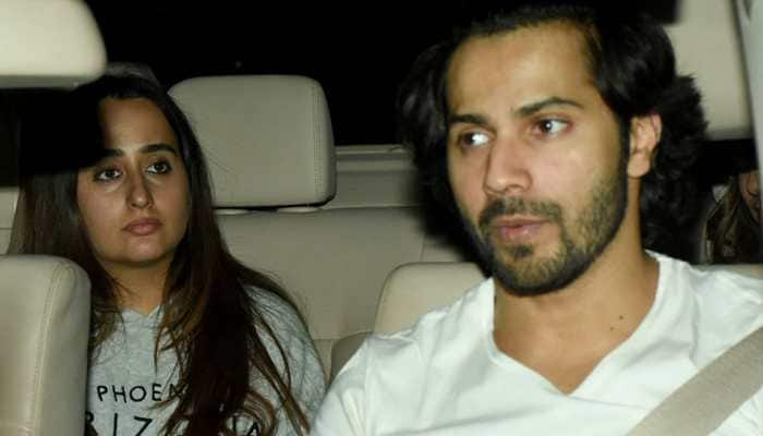 Varun Dhawan and girlfriend Natasha Dalal go twinning in white and we are loving it! See pics