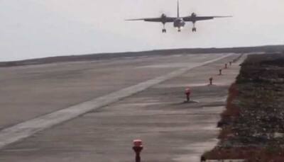 IAF's AN-32 transport aircraft lands in strategically important Sikkim's Pakyong airfield