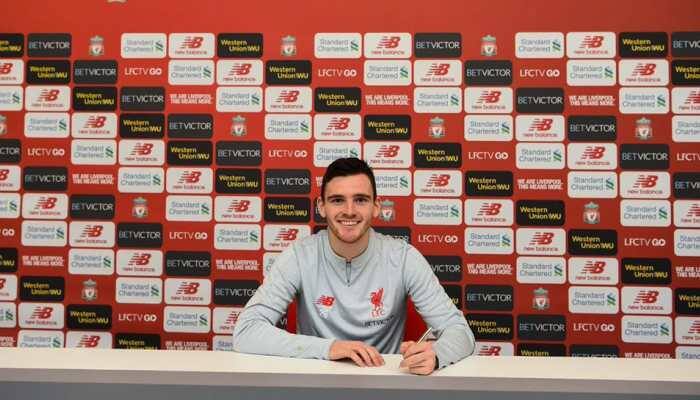 Liverpool's Andy Robertson signs new long-term contract
