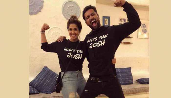 Vicky Kaushal celebrates Uri success with rumoured girlfriend Harleen Sethi?