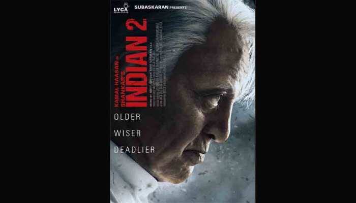 Indian 2 poster out: Kamal Haasan returns as 'Senapthy', begins shooting for S Shankar's film