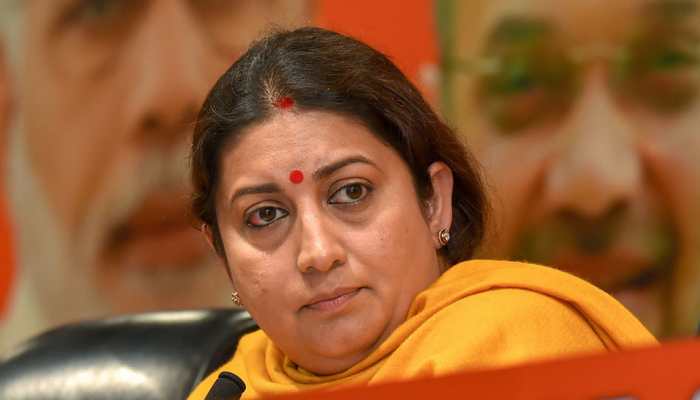 Smriti Irani questions stand of Kerala government on women empowerment