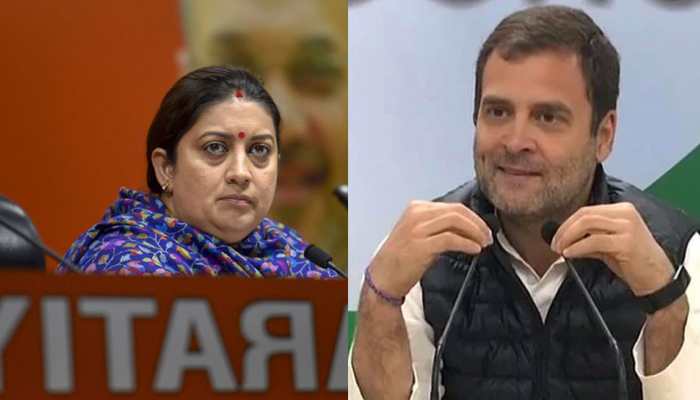 Congress backed &#039;Tukde-Tukde&#039; gang, dare Rahul Gandhi to shout anti-India slogans: Smriti Irani