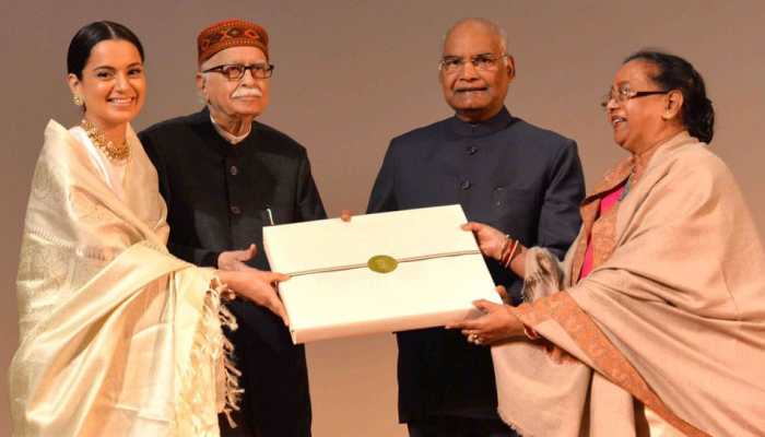 President Ram Nath Kovind watches &#039;Manikarnika: The Queen Of Jhansi&#039;, felicitates team—See Pics