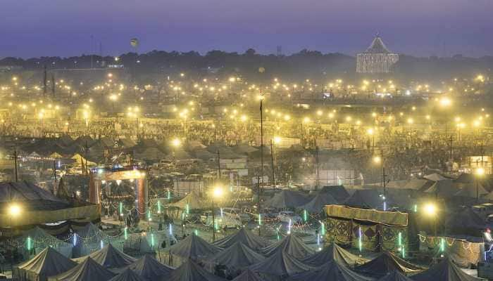 Fire breaks out in tent at Kumbh Mela in Prayagraj; all safe 