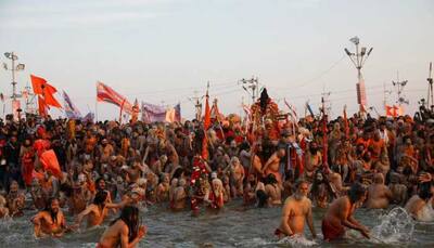 Second auspicious bath of Kumbh on Monday on Paush Purnima
