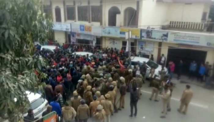 Uttarakhand: Protest against killing of youth turns violent, police resort to lathicharge Uttarakhand: Protest against killing of youth turns violent, police resort to lathicharge