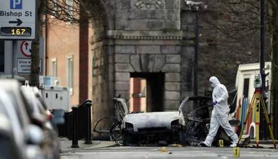 Two arrested over Northern Ireland car bomb attack, New IRA suspected