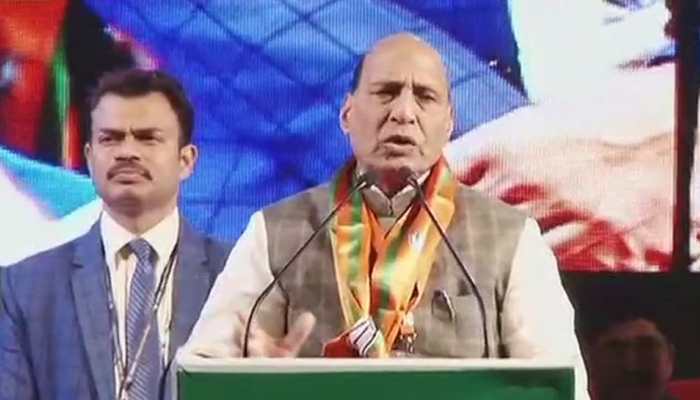 Rajnath Singh justifies EWS quota, says B R Ambedkar wanted equality Rajnath Singh justifies EWS quota, says B R Ambedkar wanted equality