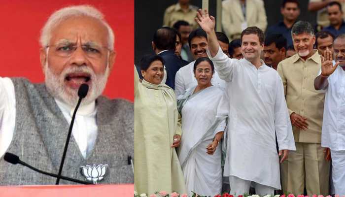 2019 Lok Sabha polls will be fought between '56-inch chest' and 'khichdi' coalition: BJP 