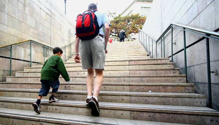 Climbing stairs is good for the heart: Study