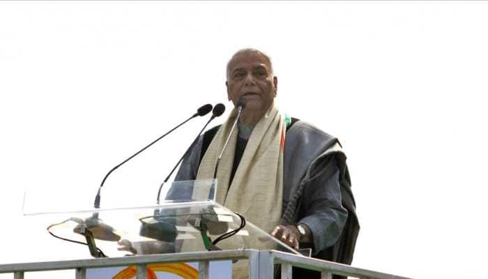 Yashwant Sinha throws his hat in PM race, calls self &#039;closest&#039; person to deliver on job creation