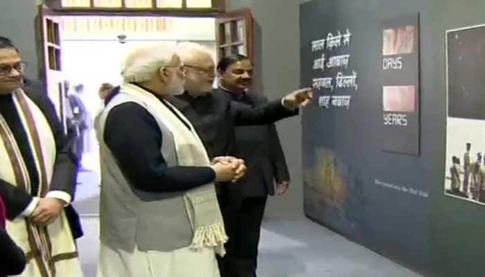 PM Modi inaugurates Bose museum at Red Fort on Netaji&#039;s 122nd birth anniversary