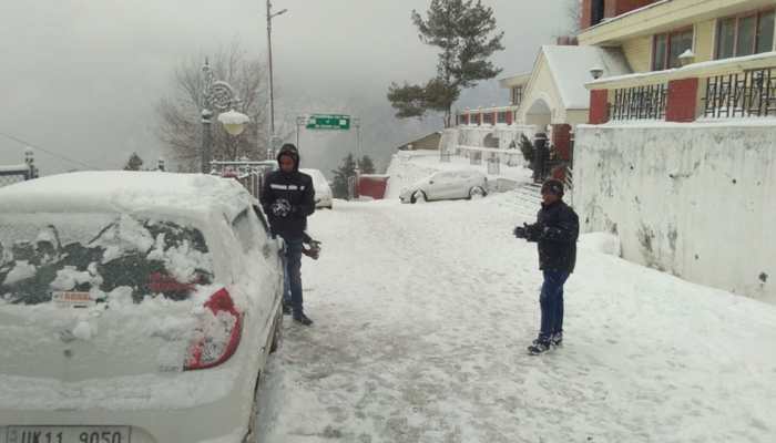 Holiday declared in schools, anganwadi centres on Thursday in Uttarakhand&#039;s Chamoli after heavy snowfall