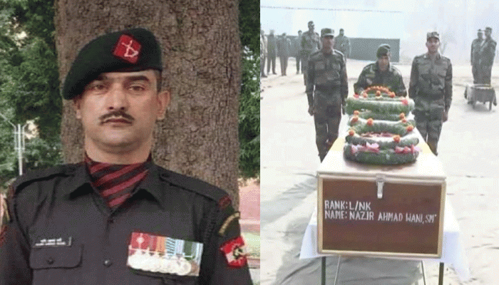 Terrorist-turned-soldier Lance Naik Nazir Ahmed Wani to be conferred Ashoka Chakra posthumously Terrorist-turned-soldier Lance Naik Nazir Ahmed Wani to be conferred Ashoka Chakra posthumously