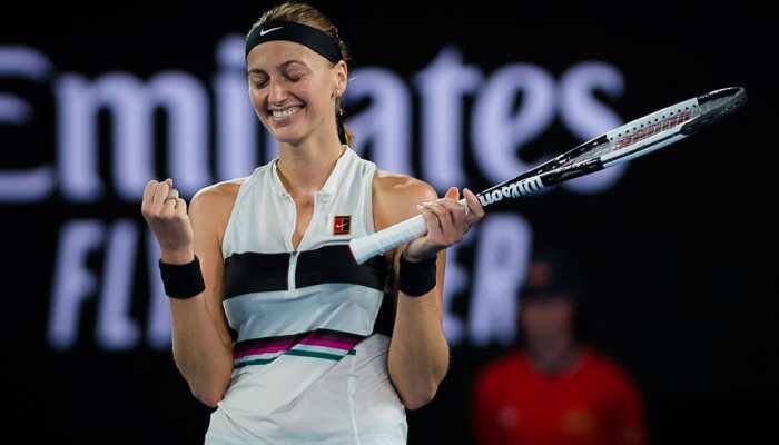 Australian Open: Petra Kvitova on the brink of crowning brave comeback