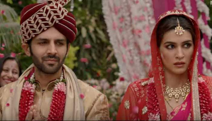 Kartik Aaryan-Kriti Sanon&#039;s &#039;Luka Chuppi&#039; trailer: Watch their quirky chemistry