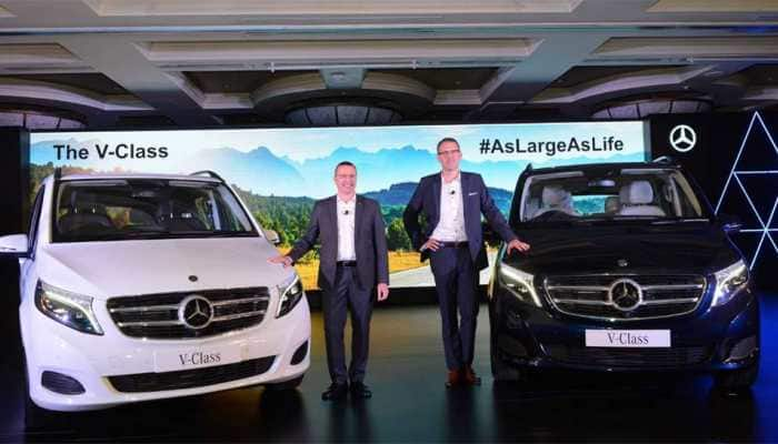 Mercedes-Benz launches luxury MPV V-Class in India