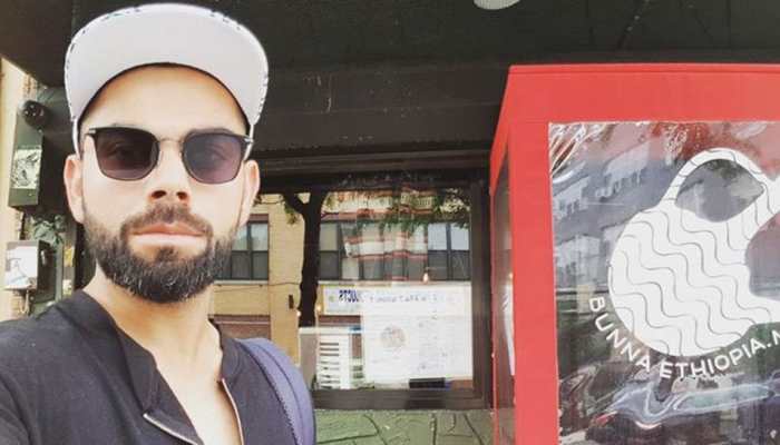 Virat Kohli basks in the sun ahead of 2nd ODI against New Zealand-Watch