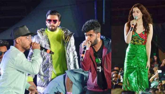 Ranveer Singh, Alia Bhatt steal thunder at Gully Boy music album launch