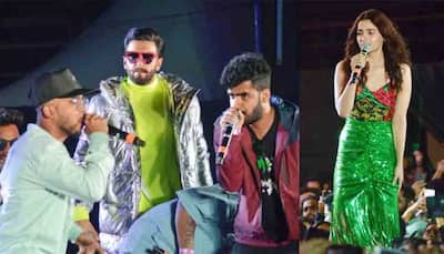 Ranveer Singh, Alia Bhatt steal thunder at Gully Boy music album launch
