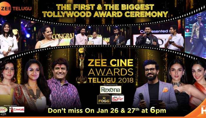 Tollywood's first and biggest Awards event of the Year on Zee Telugu