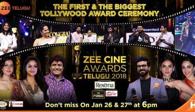 Tollywood's first and biggest Awards event of the Year on Zee Telugu
