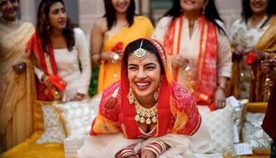 Priyanka Chopra-Nick Jonas's unseen Haldi ceremony pics are full of love, life and laughter!
