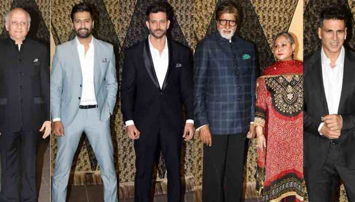 Aamir Khan, Hrithik Roshan, Akshay Kumar attend Mukesh Bhatt's daughter's wedding reception — Pics