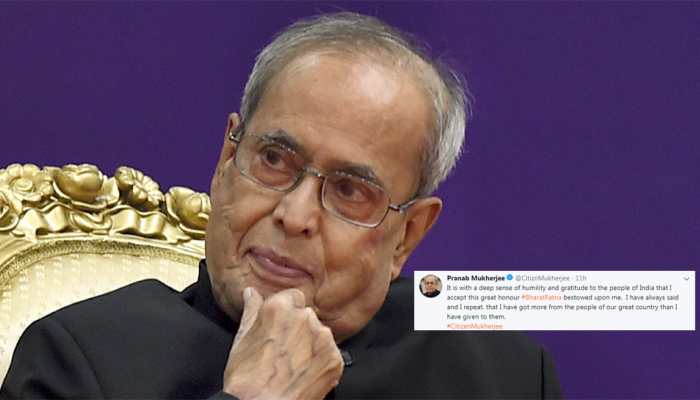 Have got more from the country than I gave: Pranab Mukherjee on being awarded Bharat Ratna