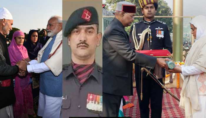 PM Modi, President Kovind meet family of Ashoka Chakra awardee Lance Naik Wani