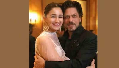 Shah Rukh Khan, Alia Bhatt reunite at Mukesh Bhatt's daughter's wedding reception, share a hug