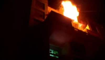 Fire breaks out in a building in Mumbai's Kalyan; fire tenders present at spot