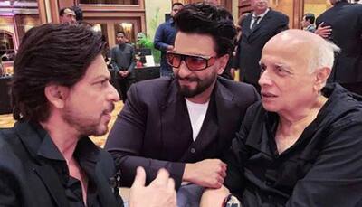Alia Bhatt shares a candid picture of Mahesh Bhatt, Shah Rukh Khan and Ranveer Singh