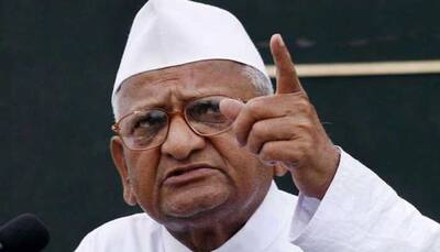 Anna Hazare to begin indefinite hunger strike from Wednesday over Lokpal, Lokayukta demand