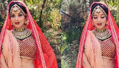 Monalisa's latest desi bridal look will leave you stumped—See pics