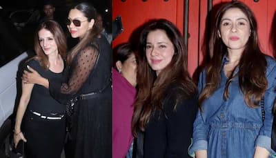 BFFs Gauri Khan-Sussanne Khan step out for a fun night out with gal pals—See pics
