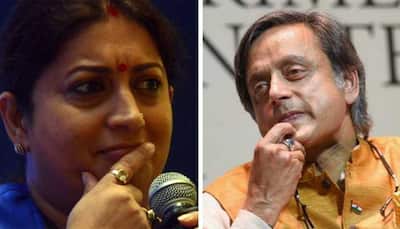 How can 'janeu dhaari' Rahul allow attack on Hindu beliefs: Smriti Irani slams Shashi Tharoor