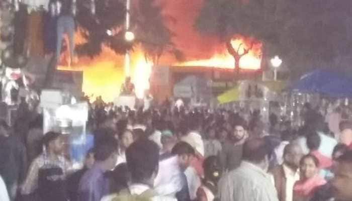 Major fire breaks out at expo grounds in Hyderabad; 2 persons admitted to hospital