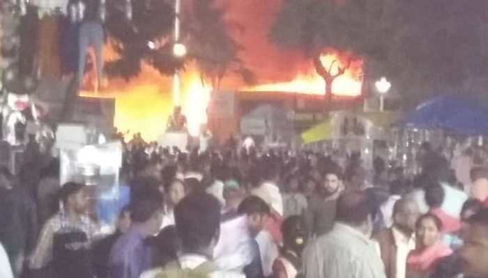Major fire breaks out at expo grounds in Hyderabad; 2 persons admitted to hospital