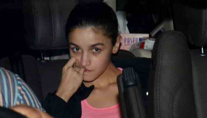 Amidst 'Dostana 2' rumours, Alia Bhatt spotted outside Karan Johar's residence, but with a worried face — Pics