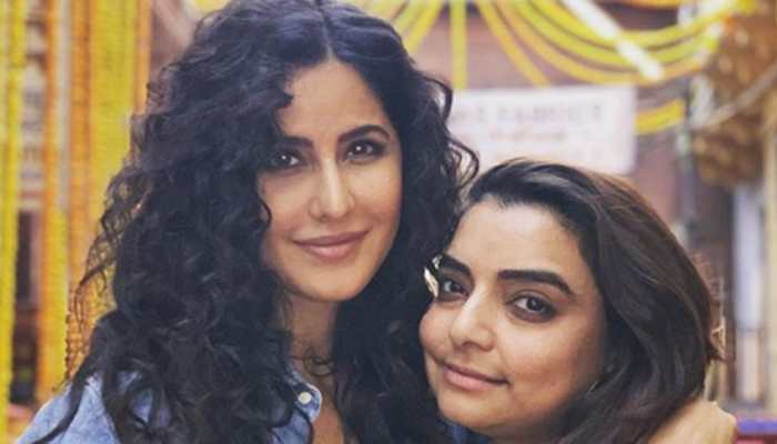 Katrina Kaif shares a pic with Vaibhavi Merchant from &#039;Bharat&#039; sets