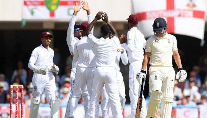 England dismissed for 187 in first innings of 2nd Test against West Indies