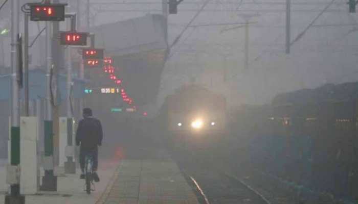 Delhi: 11 trains delayed due to fog; air quality remains &#039;very poor&#039;