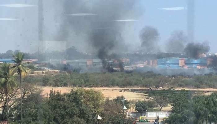 Mirage 2000 trainer fighter aircraft crashes in Bengaluru