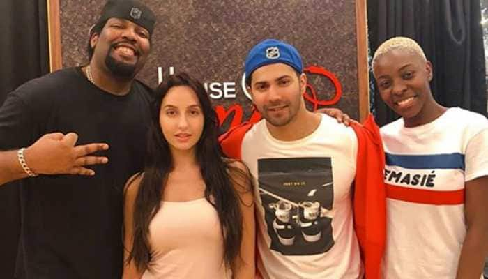 Nora Fatehi, Varun Dhawan prep for ABCD 3—Pic proof